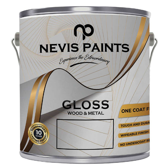 Nevis Gloss Wood & Metal