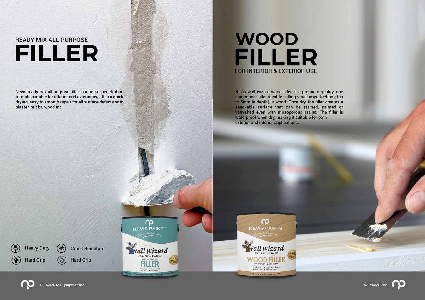Nevis Wall Wizard Wood Filler